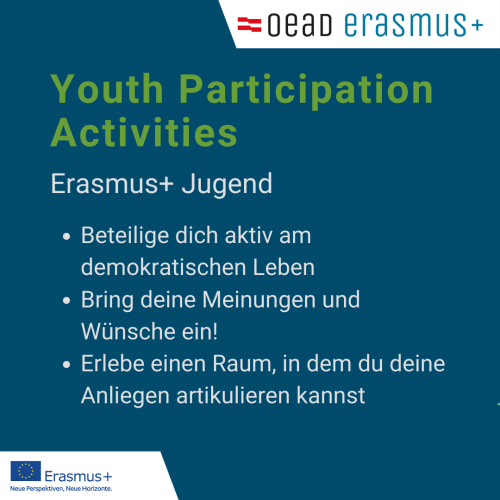 Übersicht zu Youth Participation Activities