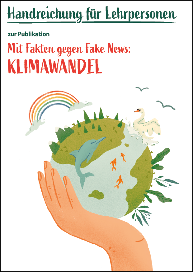 Deckblatt der Handreichung Mit Fakten gegen Fake News