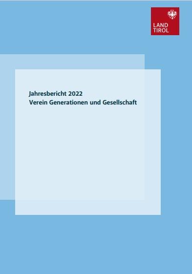 Cover des Jahresberichts vom Jahr 2022