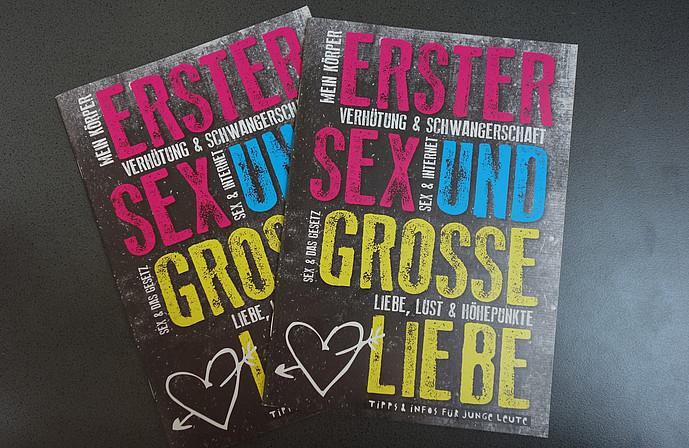 Broschüre Erster Sex und große Liebe